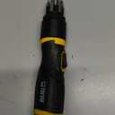 13 IN 1 Magnetic Ratcheting Screwdriver, 5X Speed Drive, 12PCS Bits Included,Torx PH SL, Ergonomic Handle Design with Adjustable Angle, End Storage Cap, for Motorcycle,Bicycle, Home Maintenance