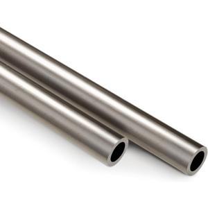 Gisafai 2 Pcs 7/8" Od, 0.64" Id, 0.12" Wall, 36" Length Cold Rolled Steel Tube Metal Seamless Round Tubing for Industries Automotive Applications, Strong and Durable