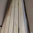 Solid Pine Wire Shelf Covers, 12" D x 42" L, Tool-Free Pantry Rack, 42" Length
