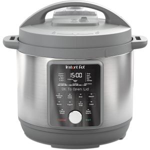 Instant Pot Duo Plus, 6-Quart Whisper Quiet 9-in-1 Electric Pressure Cooker, Slow Rice Steamer, Saut, Yogurt Maker, Warmer & Sterilizer, Free App with 800+ Recipes, Stainless Steel