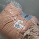 Monbix Queen Comforter Set - 7 Pieces Clay Pink Bed in a Bag Queen Bedding Sets with Comforters, All Seasons Down Alternative Comforter Bed Set with Sheets, Pillowcases & Shams
