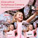 Digital Camera, FHD 4K Digital Point and Shoot Camera with 16X Zoom Anti Shake, 48MP Compact Small Camera with 32GB Card for Boys Girls Kids