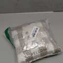 Mud Pie House Crochet Mini Pillow; 8" X 8"