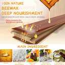 Natural Beeswax Spray Furniture Polish, Wood Cleaner, Wood Floor Polish - For Living Room, Kitchen and Wooden Furniture Floors(3PCS)