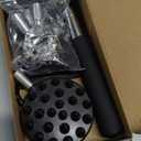 TUKUOS Telescoping Back Scratcher with 5Pcs Detachable Heads, Valentines Day Gifts for Him Men, Larger Scratching Tips, Anniversary Birthday Gifts for Men Women Back Scratcher for Men/Dad/Women/Adults (Black)