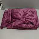 KMUSET Super Soft Throw Blanket Premium Silky Flannel Fleece Throw Size Purple Microfiber Lightweight Blanket All Season Use (Throw(50"x60"))