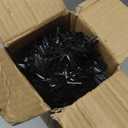 22-Inch Mini Artificial Christmas Tree  Tabletop Xmas in Black, for Holiday Home Decor, Desk, Mantel, Gift (Black) (2TF)