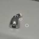 360 Swivel Kitchen Sink Faucet Aerator Faucet Sprayer Attachment Tap Aerator Faucet Nozzle Faucet Head 55/64'' Female Thread for Kitchen, Bathroom Faucet (Shorter Style 1PC,Adapter Included)
