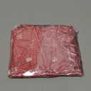 Christmas Tablecloth 60x60 Inch Round, Winter Snowman Trees Red Washable Table Cover for Party Picnic Dinner Decor