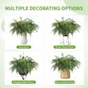 Bdor 30 Pack Artificial Norfolk Pine Sprays  18 Inch Faux Greenery Stems for DIY Christmas Wreaths, Holiday Floral Arrangements, and Seasonal Decor