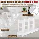 Coffee Cup Dispenser Countertop - Disposable Cup Organizer with Stand, Cup and Lid Holder, Paper Cup Holder for Cafe, Home Coffee Bar, Bathroom, Office Kitchen, Break Room, Restaurant (1Row-White)