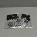 Anti Slip Dog Socks to Prevent Licking Paws - Double Side Paw Covers Dogs Grip Sock for Hardwood Floors, No Twist Dog Booties Grippy Socks for Small Medium Large Senior Dogs, Light Grey and Black, S (S(Pack of 4))