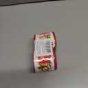 LaRibbons Christmas Wired Ribbon 2.5 inch Double Faced Red HO and Striped Christmas Ribbon for Tree Garland, Wreath Bow, Xmas Crafts Decorations, 2 Rolls 10 Yards Total