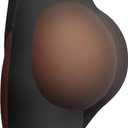FeelinGirl Low Back Shapewear Tummy Control Butt Lifting Body Shaper Thigh Slimming Shorts Panties Black XX-Large
