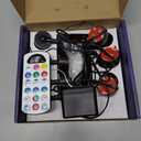 Tyute LED Spot Lights, Color Changing Wall Light with APP & Remote Control, Music Sync, Ambient Lighting Indoor Spotlight Lamp for Living Room Bedroom Christmas Decor