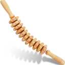 Liitrton Wood Therapy Fasci Massage Tools, Curved Wooden Massage Roller Cellulite Reduction and Muscle Tension (Wood)