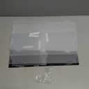 Acrylic Display Case 1: 18 Model Car Display Case with Black Base Clear Storage Stand Box for Car Toy Collectibles