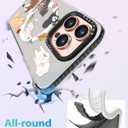 Toycamp for iPhone 16 Pro Max Case Compatible with Magsafe - Cute Design 360 Magnetic Ring Holder Stand Kickstand Funny Dog Girly Pretty Fashion TPU Phone Covers for Women Tenn Girls