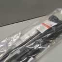 24 Inches Tall Retractable Baby Gates for Doorways, Short Dog Gates to Step Over, Extends up to 55" Wide, Reinforced Mesh Baby Gate for Kids or Pets, Doggie Gates Puppy Gates for The House (Black)