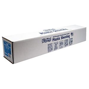 Film-Gard 625922 Construction Plastic Sheeting 10' Width X 100' Length X 4 mil thick, Clear