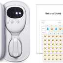 Wireless Bedwetting Alarm for Boys and Girls, USB Rechargeable, Pee Alarm, White