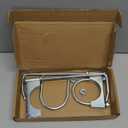 2 Pcs Universal Exhaust Clamp with Hanger, Fits 2-1/2" Exhaust Pipe