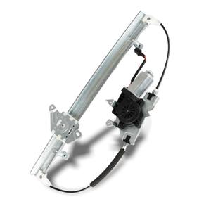 741-349 Window Regulator Passenger Side Front with Power Window Motor for Nissan Xterra Frontier 2005-2015 Suzuki Equator 2009-2010 OE#80720EA000 80730EA005 807209BF0A (Front Right Side)