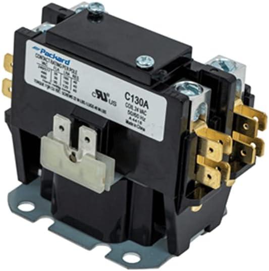 Packard Contactor C130A 1 Pole 30 Amps 24 Coil Voltage 4.5 Out of 5 Stars 44