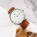 BUREI Men Watches Fashion Minimalist Analog Calendar Quartz Waterproof Watches for Men Women Student.