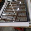 WEER Black Framed Mirror for Bathroom, 40x30 Inch Framed Bathroom Mirror, Rectangular Wall Mounted Mirror, Matte Black Vanity Mirrors, Tempered Glass, Vertically or Horizontally, Anti-Rust (3040)