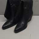 wetkiss Cowboy Boots for Women Knee High Cowgirl Boots, Western Boots with Floral Embroidered Pointed Toe Chunky Heel Pull On Retro Vintage Classic Tall Boots for Ladies (8)