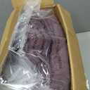 Monbix Full Size Comforter Set, Italian Plum Bedding Comforter for Full Size Bed Set Reversible, Bedding Sets Full 7 Pieces, Cationic Dyeing Bed in a Bag with Comforter, Sheets, Pillowcases & Shams