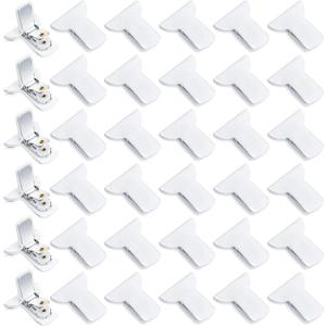Patelai 36 Pieces Padded Comforter Clips White Duvet Clips Padded Blanket Fasteners to Secure Bedding for Preventing Comforters From Shifting Inside Duvet Cover, Sweet Sleeping