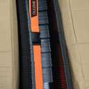 30FT RV Sewer Hose Support, Black Tank Hose Holder with Rubber Band and Carry strap, Easy to Adjust Height for Camper Travel Trailers
