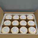 Candle Charisma Ivory Pillar Candles Bulk Pack of 12  (3x4 Inch) Long-Lasting 70-Hour Burn, Dripless & Smokeless  Perfect for Hassle-Free Decor at Weddings, Fall Table Centerpieces & Special Events