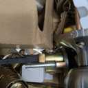 1 Set All Keyed Same Entry Door Knobs and Single Cylinder Deadbolt Combo Set for Entrance and Front Door, Keyed Alike Exterior Door Lock Set with Keys, Satin Nickel Deadbolt Lock and Door Knob Set