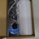 Soap Dispenser for Kitchen Sink, Built in Sink Soap Dispenser Lotion Dispenser with 17 OZ Bottle, Refill from The Top Bar Sink Soap Dispenser, Black (2 Pack)