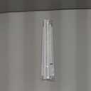 Thin Tension Rods 24-38 Inch,Expandable Spring Loaded Curtain Rods Adjustable Tension Curtain Rod No Drilling For Bathroom,cafe curtain tension rod blinds,White tension rod 1 Pack