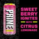 PRIME Energy STRAWBERRY LEMONADE, Sugar Free Energy Drink, 200mg Caffeine and 355mg of Electrolytes for Hydration, Low Calorie, Vegan, Gluten Free,16 Fluid Ounce, 12 Pack (EXP 02/01/28)