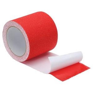 PATIKIL 4 Inch x 16 Ft Anti Slip Traction Tape, Non-Slip Grip Tape Non Skid Tread Safety Tape for Stairs Steps Scooter Deck, Red
