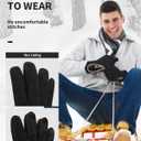 ATERCEL 3M Thinsulate Winter Gloves Men Women, Waterproof Thermal Cold Weather Gloves, Touchscreen Snow SKI Skating Gloves (Small)