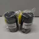 Calvana (2-Pack) 5.3 oz Leather Football Preparation Conditioner Kit, Includes Cleaning Sponge, Cleaning and Restoring, Non-drying & Non-darkening Formula, Non-wax Composition, for Softball, Baseball, Set of 2