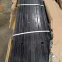 Pyle Car Driveway Adjustable Curb Ramps - 3 Pack Heavy Duty Rubber Threshold Ramp Kit Set -For Loading Dock, Garage, Sidewalk, Truck, Scooter, Bike, Motorcycle & Wheelchair Mobility- PCRBDR23