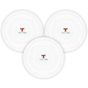 Plant Saucers for Flower Pots, 3 Pack 6 Inch Plant Pot Saucers, Round Water Catcher Drip Tray, Diatomaceous Earth, Dry Instantly, Keep Clean, Bottom Drain Plate Dish for House Plants