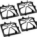 W10447925 Cast Iron Stove Grates Replacement for Whirlpool Stove Parts Gas Burner Grate for Maytag Amana Inglis Kirkland Kenmore Range Cooktop Parts