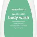Amazon Basics Hypoallergenic Body Wash for Sensitive Skin, Creamy Lather, Paraben Free, 22 fl oz (1-Pack)