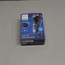 Philips Norelco Shaver 3600 Series, Wet and Dry Electric Shaver, P-Cap, Travel Pouch, Storm Blue, Model S3243/91