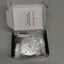 Magnetic Door Stoppers 2 Pack, Door Stops for Wall and Floor Mounting, Door stoppers for Bottom of Door Door Holder Keep Door Open, No Drilling Door Stop with 3D Adhesive Tapes, White