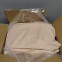 ZPECC Bulk Flat Sheets Only Twin Size 6 Pack, Easy Sort Top Bed Sheet by Color-Coded Label, Soft Durable Brushed Microfiber Fabric Hotel Airb&bs Essentials for Hosts, 66"x96", Beige