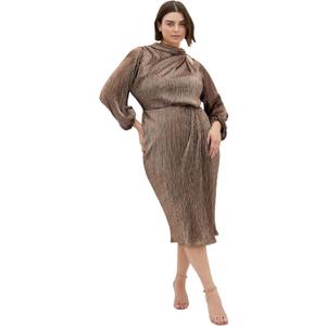 City Chic Women's Plus Size Cocktail Dress - Jaylee Mesh Midi Size 12